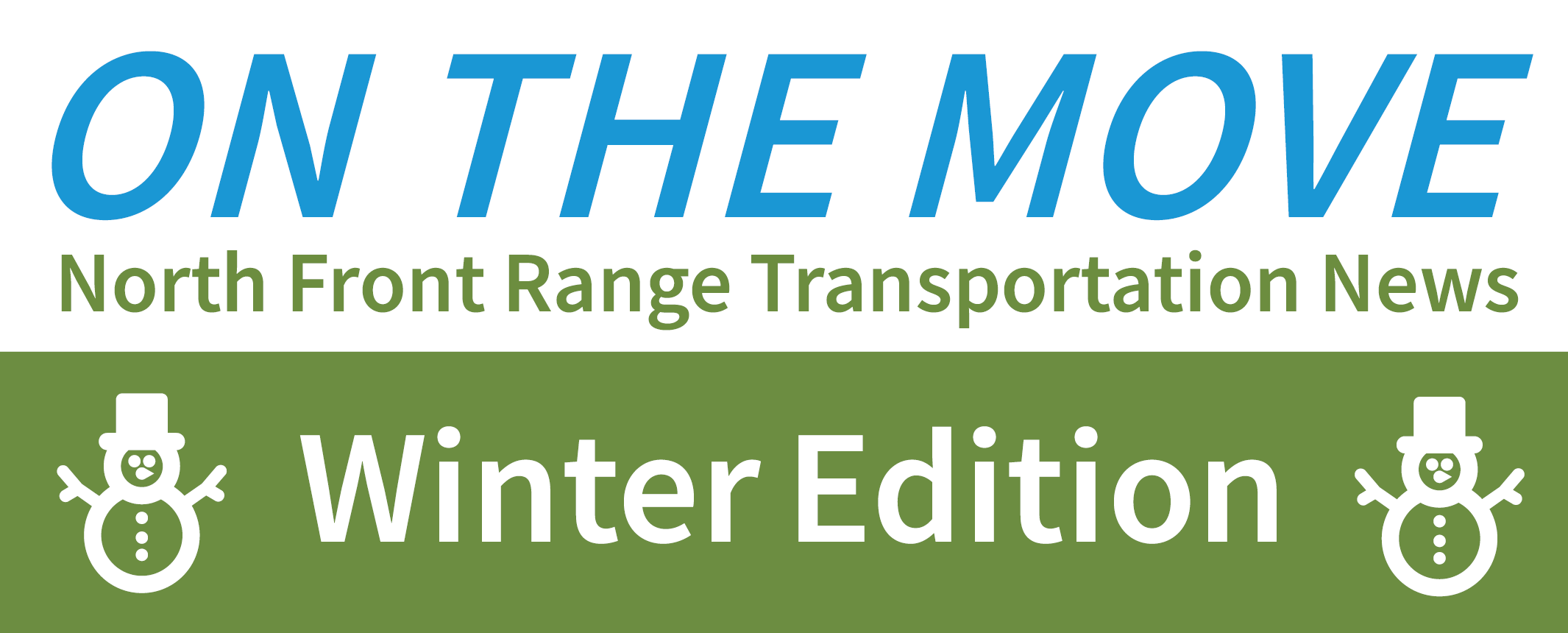 On the Move Winter Edition Header